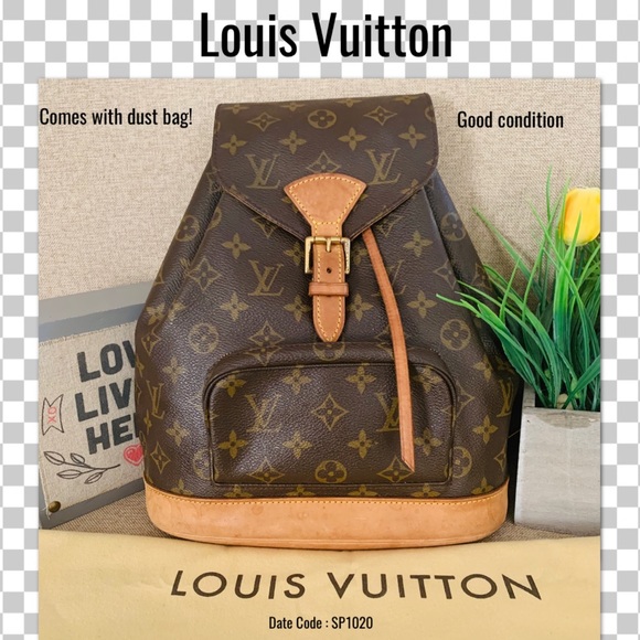 Louis Vuitton Handbags - Louis Vuitton bag Backpack Montsauris MM Shoulder
